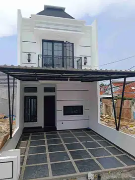 (2 Carport) Rumah Baru Ceger APS Mini Cluster Cipayung Bisa KPR Jakarta Timur