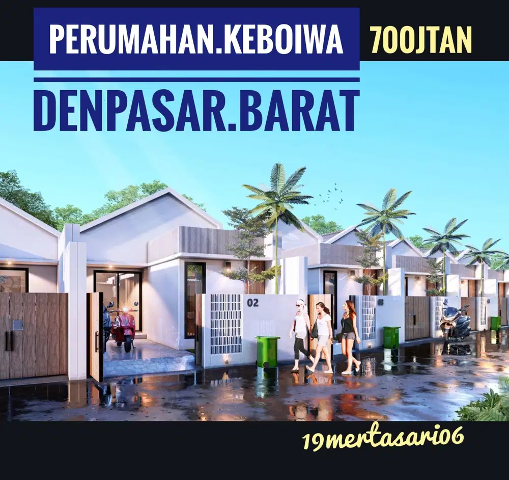 Jual Perumahan dekat Puspem Badung Sempidi Keboiwa Denpasar bali