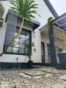Rumah Minimalis Industrial Full Furnished di Dago Giri Bandung