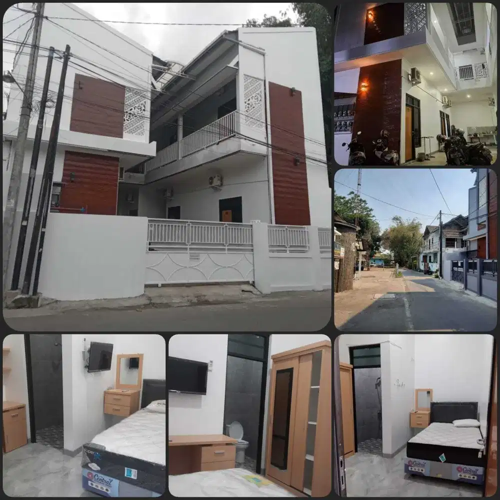 Rumah kost ekslusif 11 kamar tidur mo jali dekat kampus UGM