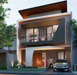 Rumah Minimalis Baru Gress Citraland  Custer Depan
