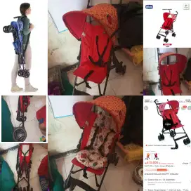 Jual Stroller Chicco snappy Mulus