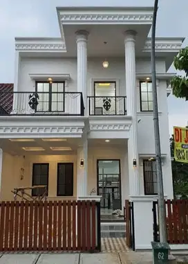 Rumah Baru Minimalis Klasik Di Cluster Taman Casablanca Sentul City