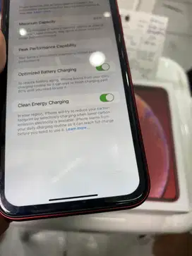 Jual iphone xr merah inter 64gb