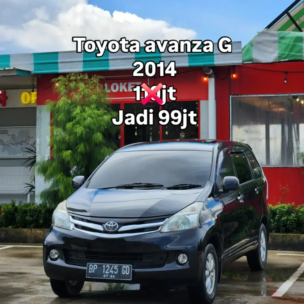 Toyota avanza G matic 2014