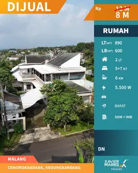 Dijual Rumah Mewah Premium Di Cemorokandang Malang