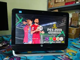 PC AIO HP 20inch i3 3.4ghz ram 8gb HDD1tb wifi camera full game