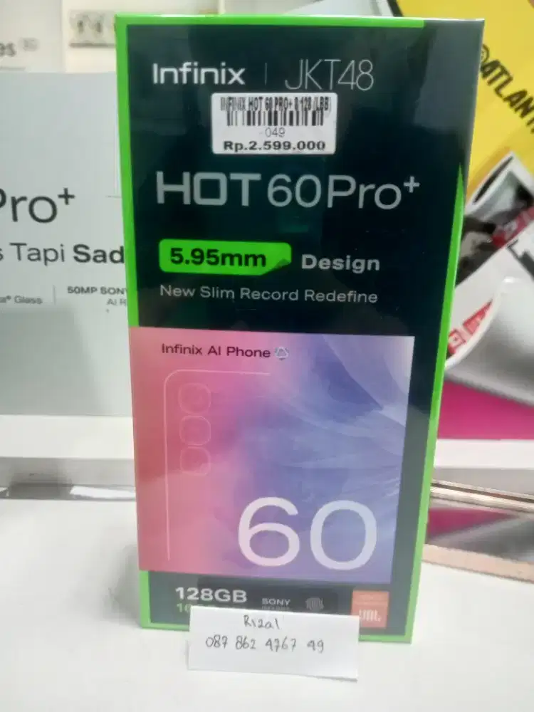 INFINIX HOT 60 PRO PLUS 8/256 ATLANTIS DAHSYAT