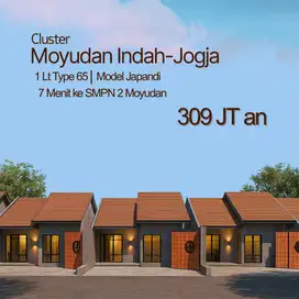 Rumah Cluster Moyudan Type 50; Sudah SHM-Pekarangan