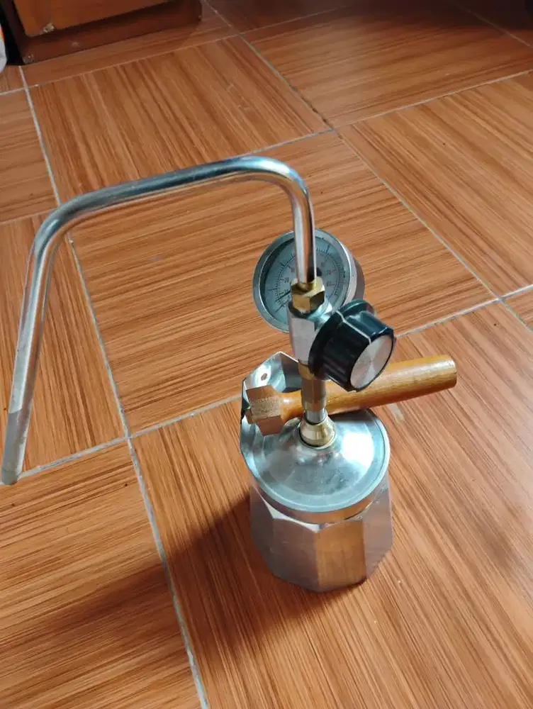 Steamer susu Manual / Milk Frother 600 ml
