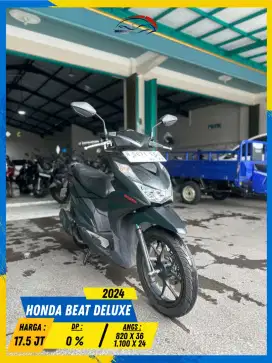 HONDA BEAT DELUXE 2024 MURAH CIAMIK BOLOH HIKMAH MOTOR KEPUH MALANG
