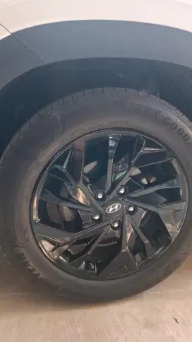 Velg ring 17 dengan ban, OEM Hyundai creta