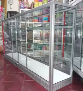 Etalase Panjang 2M x 1M Multifungsi