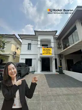Rumah Baru Depan Taman di Komplek Jatinegara Baru Buaran Jakarta Timur