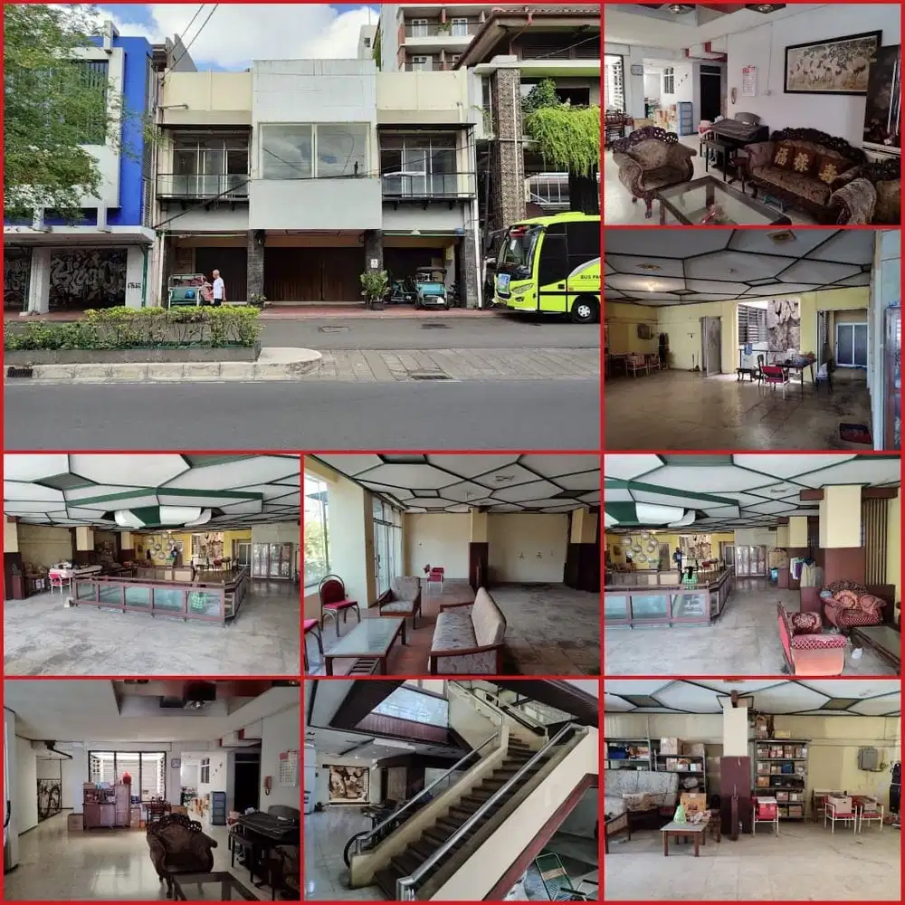 Ruko usaha pinggir jalan raya mangkubumi samping hotel 101