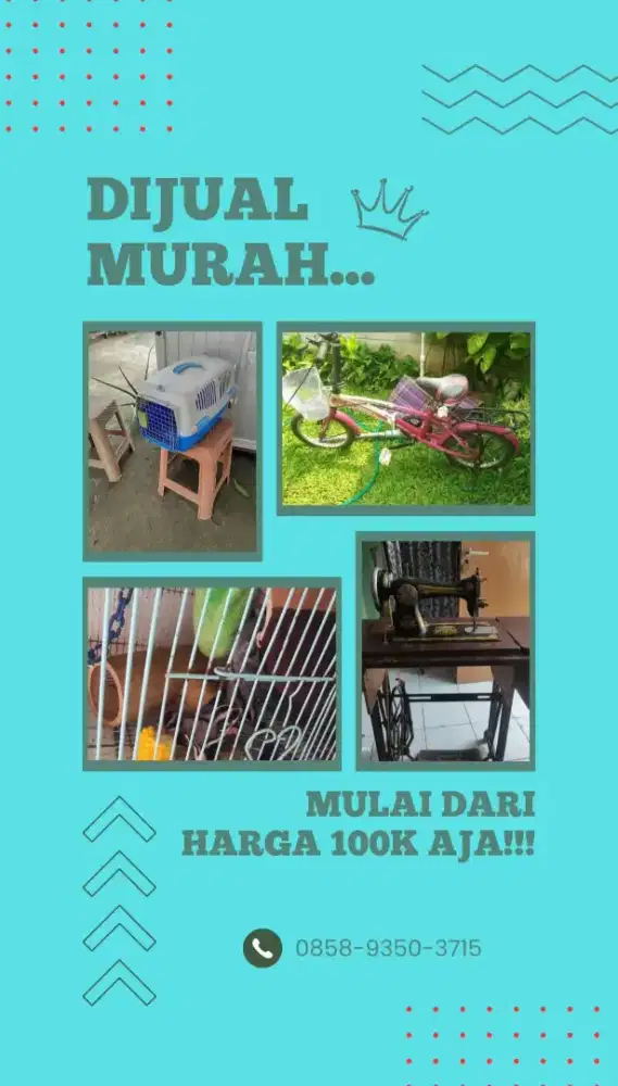 Jual semua BU, yg gercep aj..