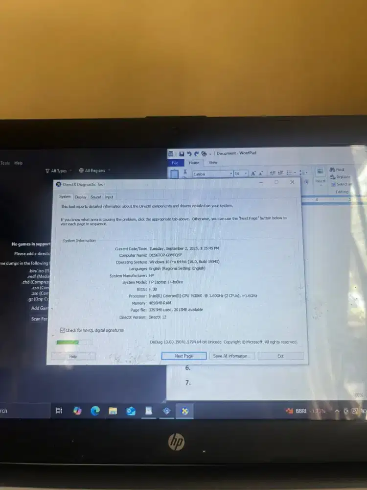 laptop HP bekas