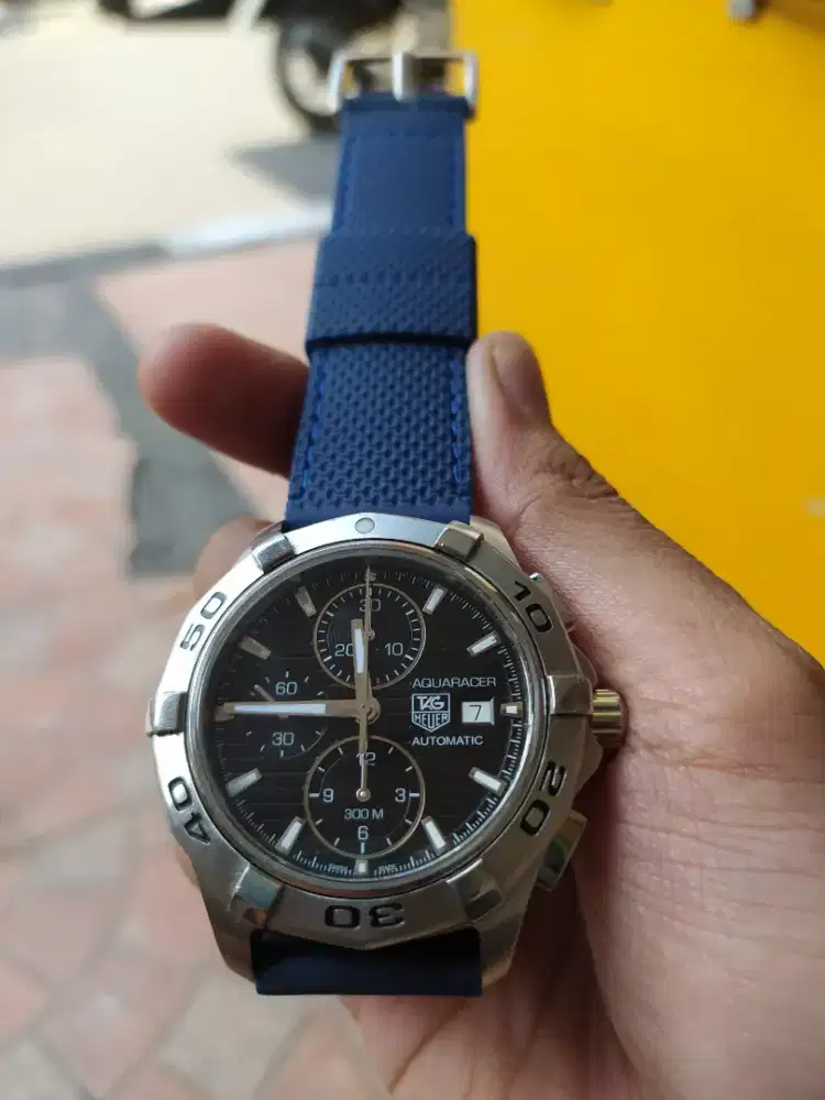 Jam Tangan Tag Heuer Aquaracer Automatic Tali Sudah Ganti