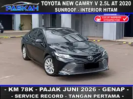 SUNROOF TAX=JUNI-2026 GENAP KM=78k Bunga=4,5% Toyota Camry 2.5 V 2020