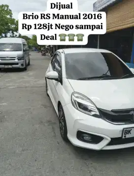 Dijual Brio RS Manual 2016
