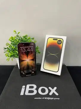 IPhone 14 Pro 256GB iBox Gold mulus Fullset Ori BH 90% 3Utool 98