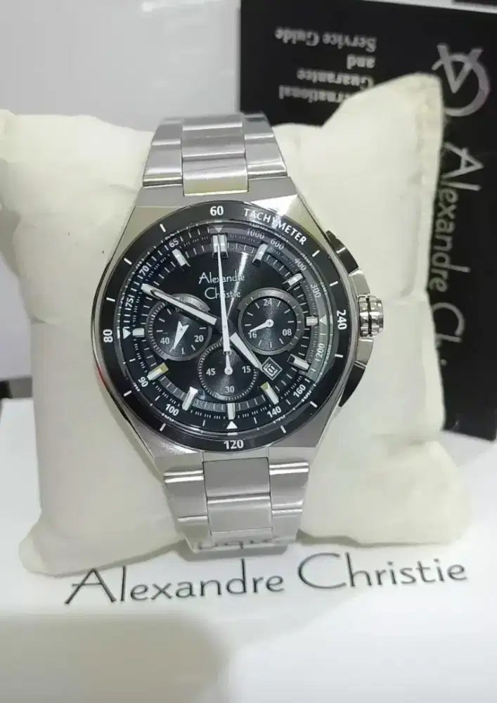 Ready!Jam Tangan Alexandre Christie AC 6691 MC Pria