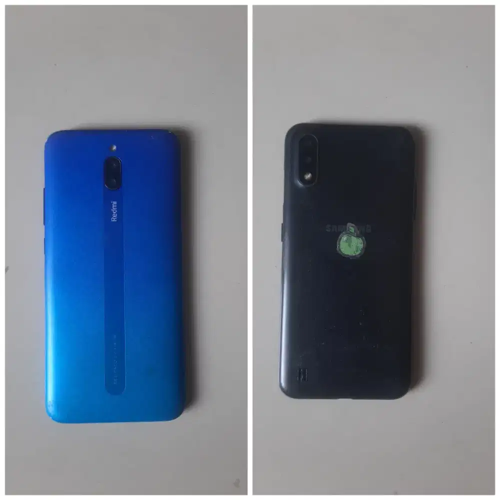 Samsung a01 dan redmi 8a mati