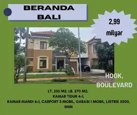 Rmh Mewah Minimalis SHM HOOK Beranda Bali Kedaton BSB City Siap Huni