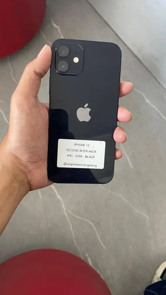 IPHONE 12 64GB SEC INTER WIFI ONLY