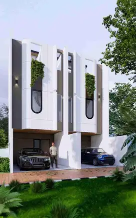 AKSES 2 MOBIL Rumah Utan Kayu 3 Lantai Matraman Jakarta Timur dekat Jakpus