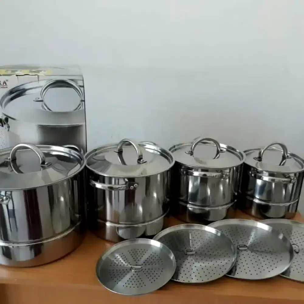 PANCI STAINLESS + STEAMER