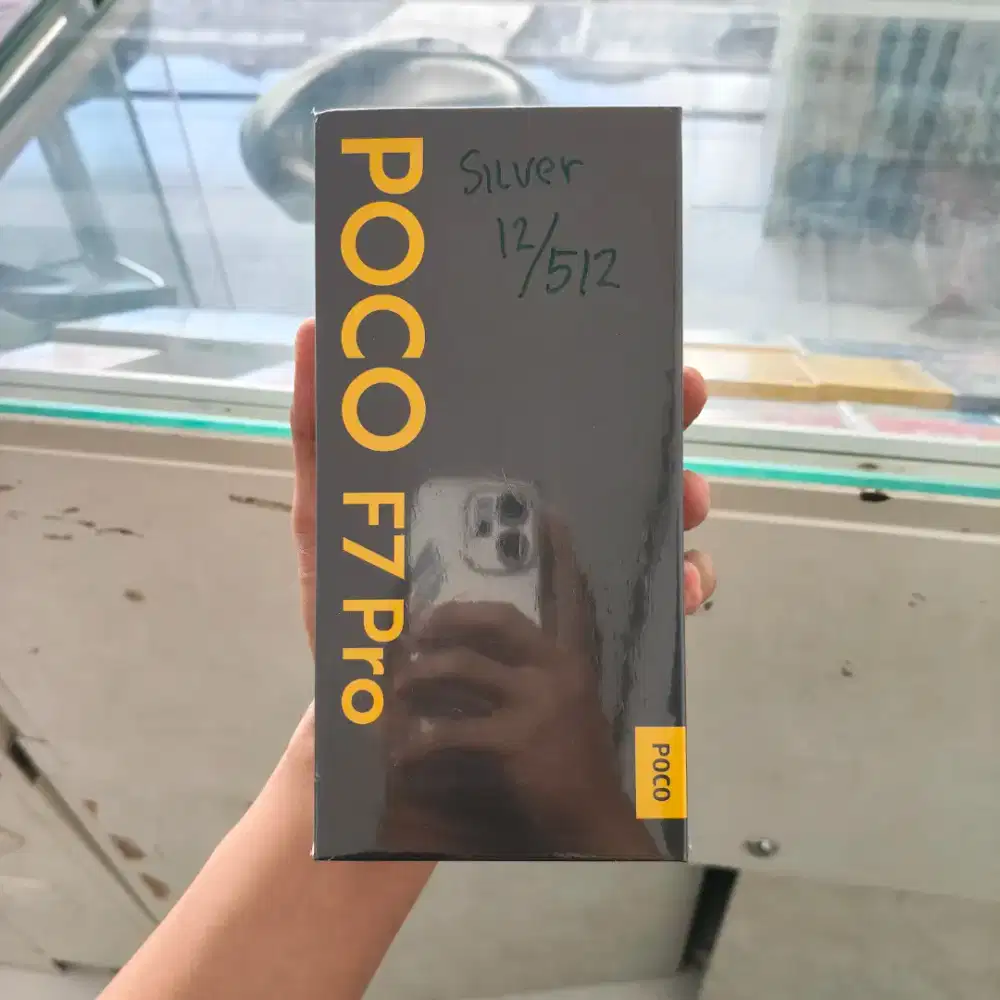 POCO F7 Pro 12/512 Baru Segel Garansi Resmi