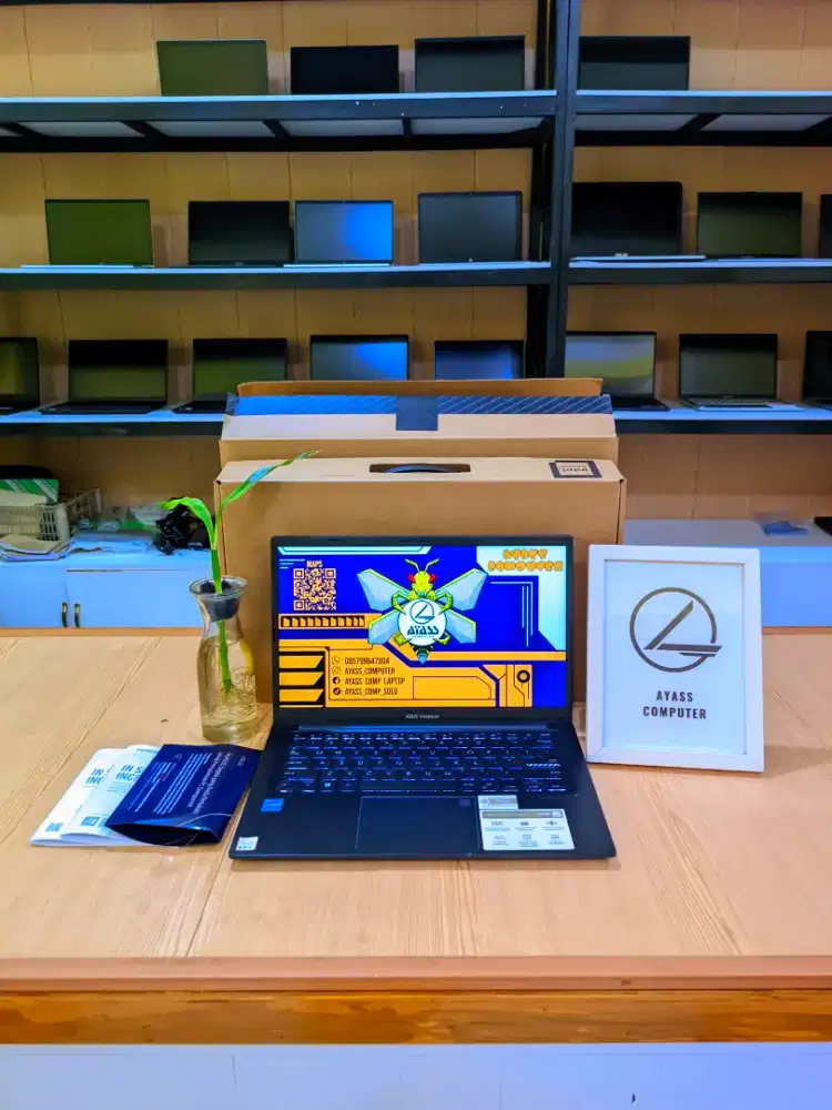 Laptop Asus A1404 core i3 gen 12 16GB/512GB NVMe garansi  juli 2027
