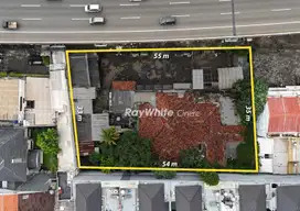 Cilandak andara tanah komersial luas 1850 pinggir tol