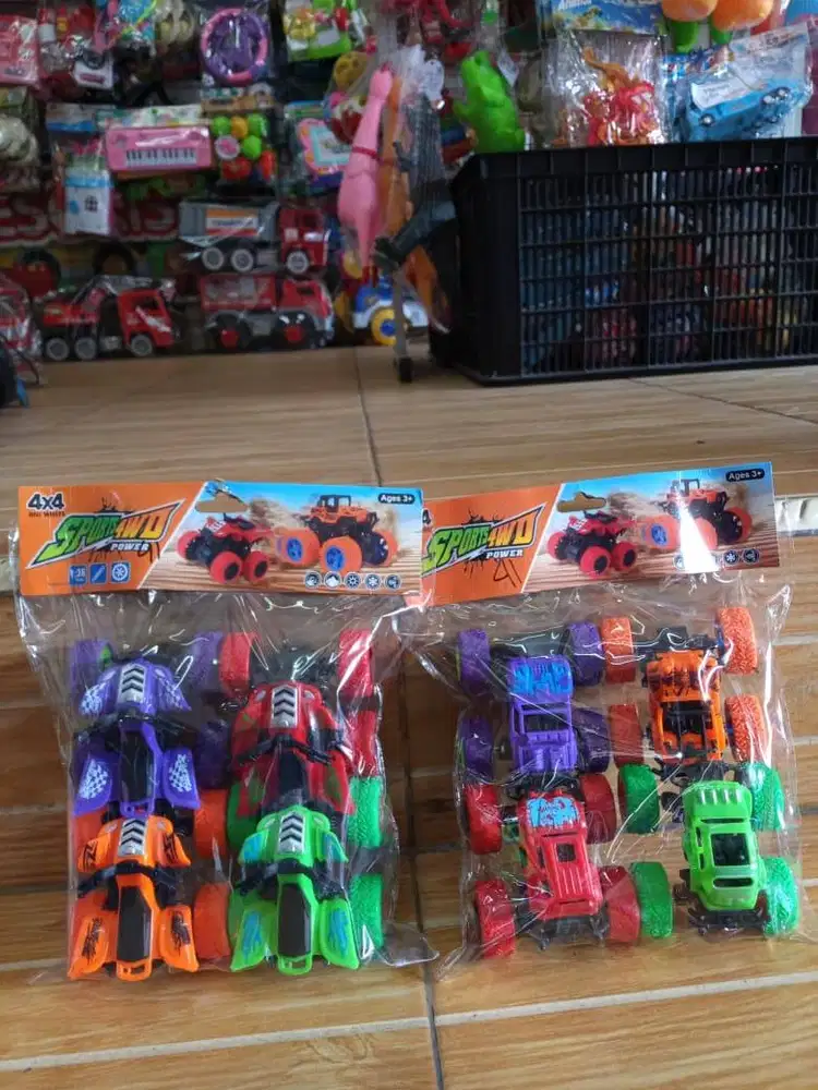 mainan anak mobil atv isi 4