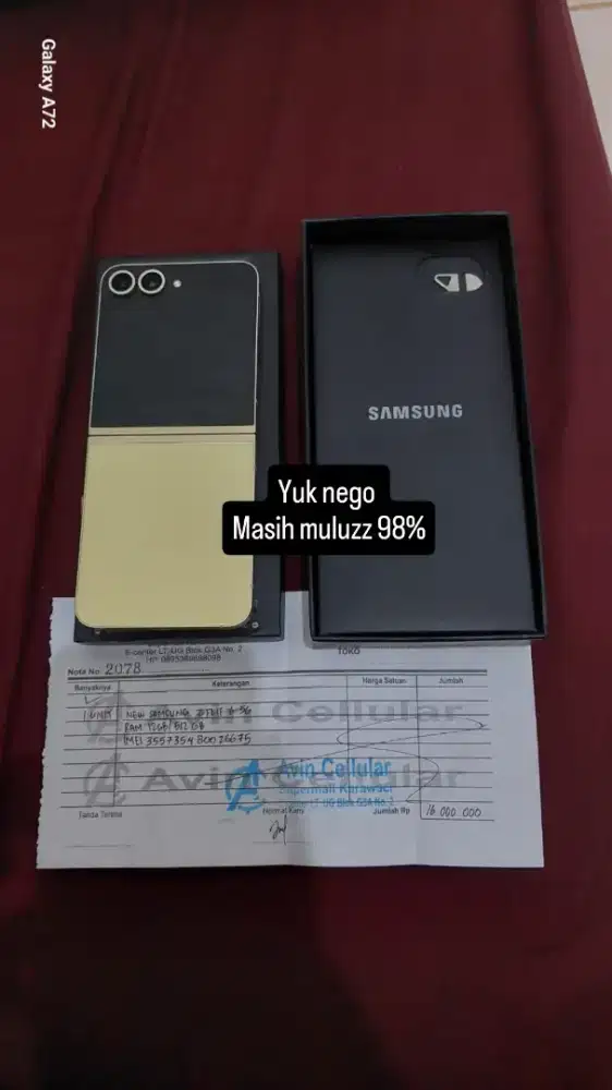 Samsung z flip 6 12+512