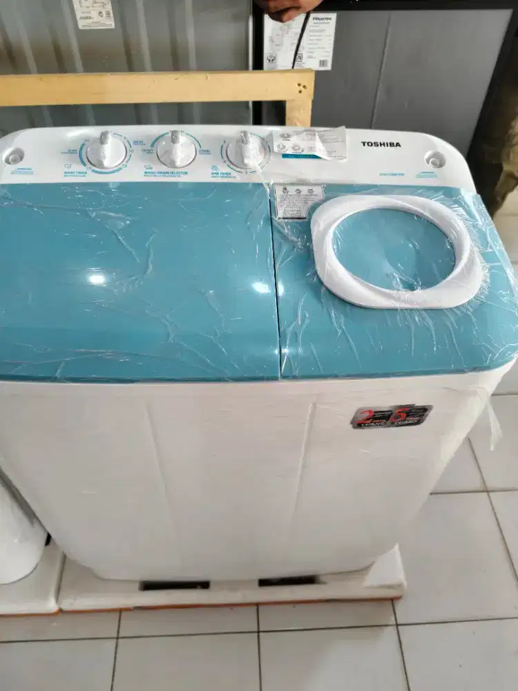 MESIN CUCI TOSHIBA 2 TABUNG 7KG cicilan ringan tanpa kartu kredit