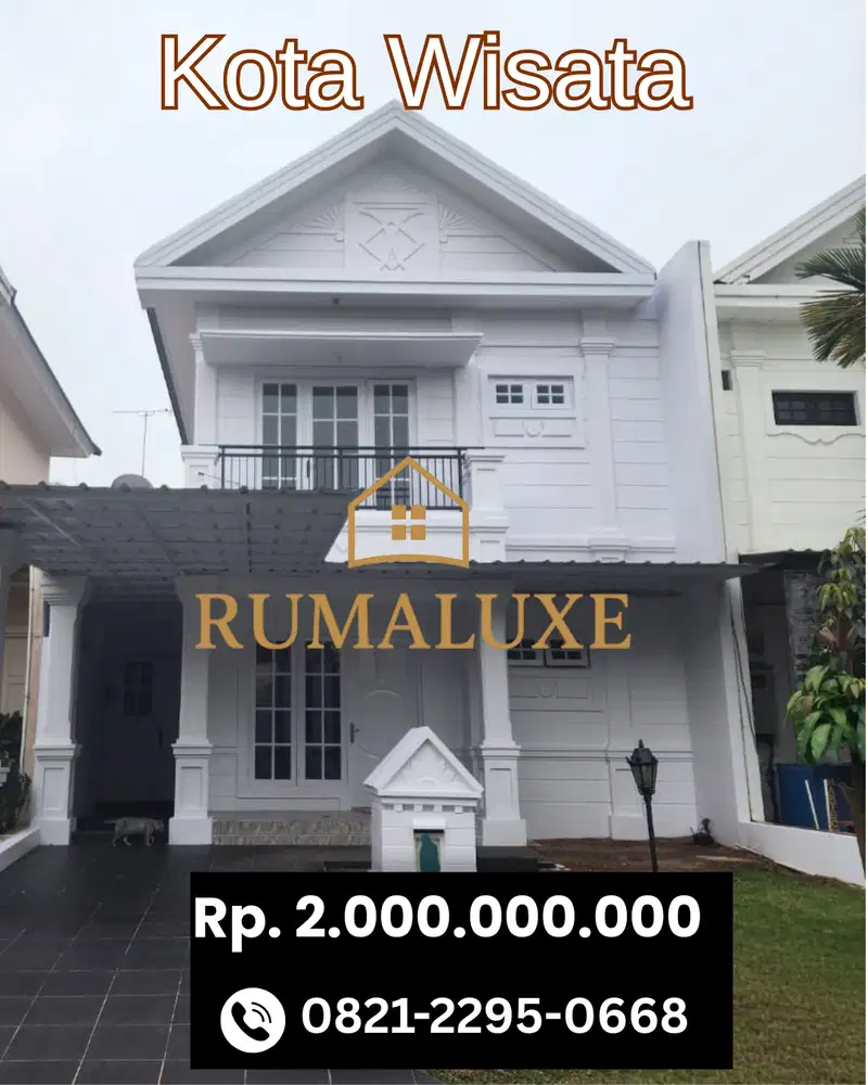 Dijual rumah siap huni kota wisata