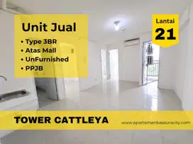 Jual 3BR atas mall apartment Bassura City tower Cattleya
