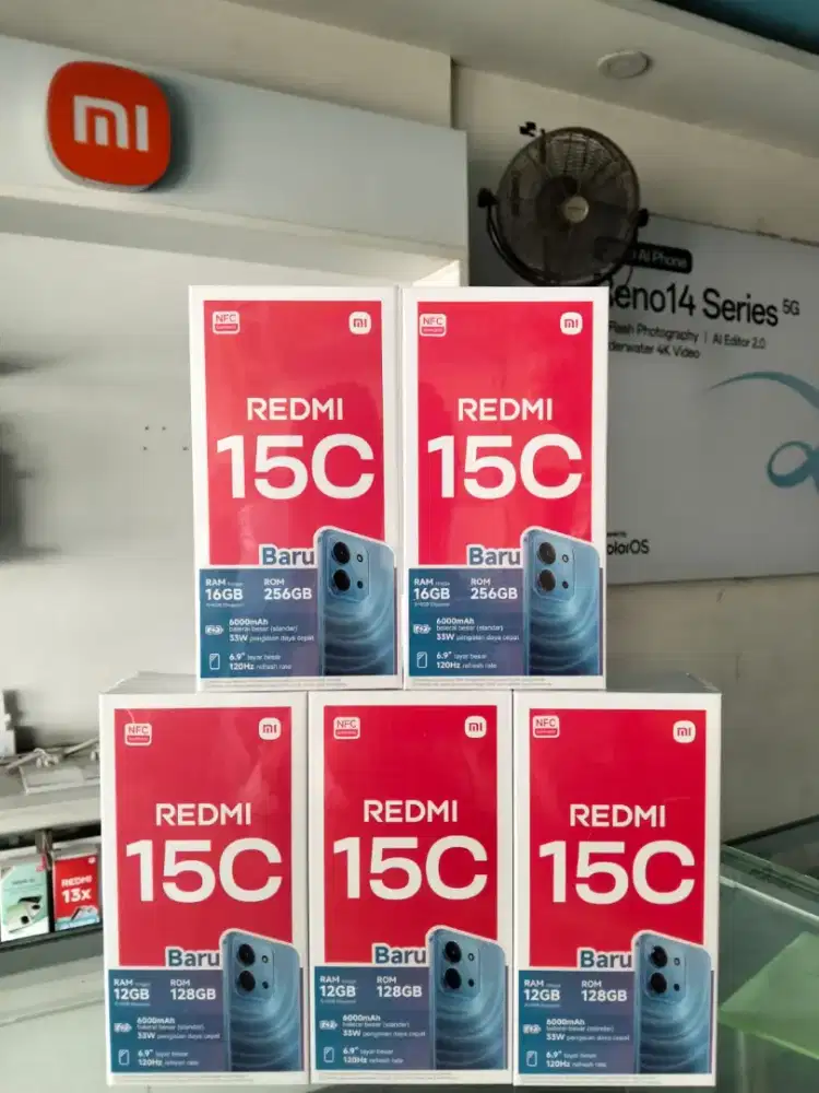 NEW SSRIES REDMI 15C