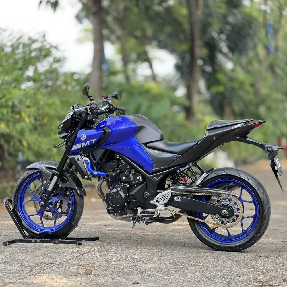 YAMAHA NEW MT25 BIRU 2019 KM RENDAH PAJAK PANJANG SIAP GASPOL
