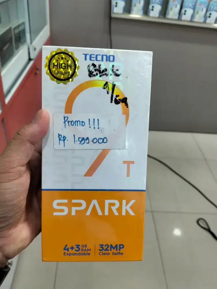 PROMO CUCI GUDANG TECNO SPARK 9T HARGA NETT