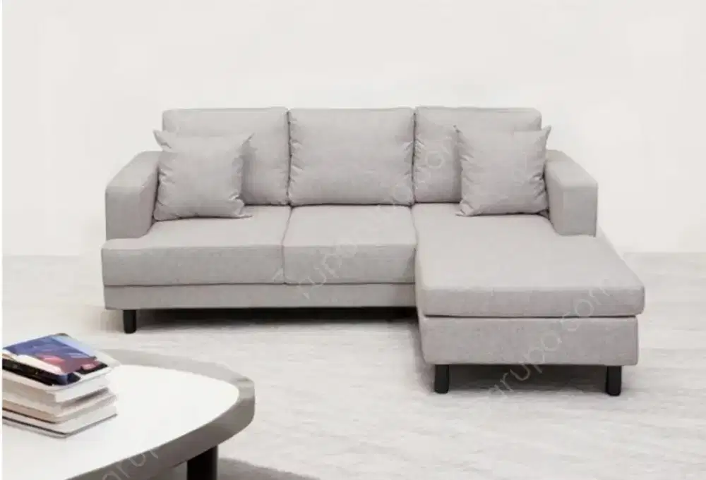 Sofa L Fabric 3 dudukan