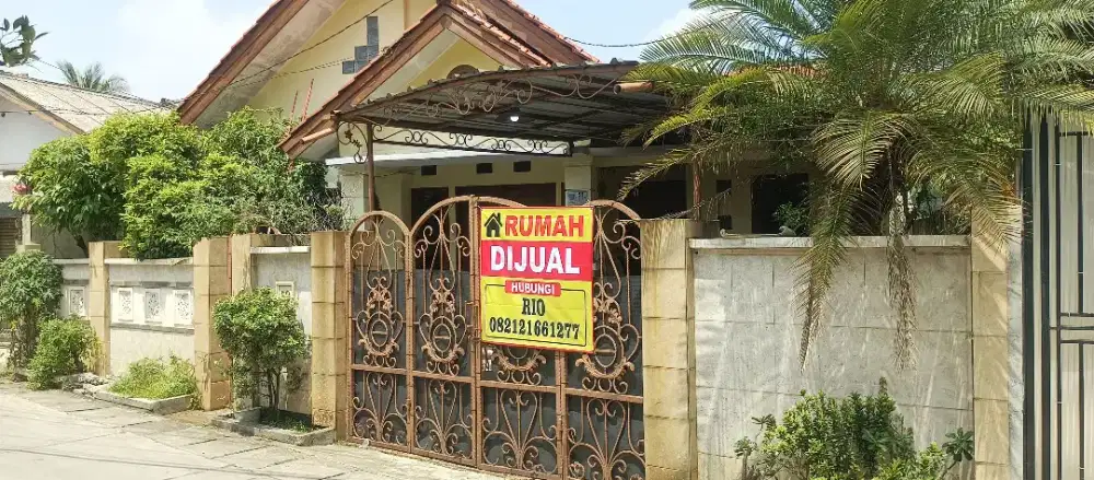 RUMAH MEWAH SIAP HUNI 4 KAMAR TIDUR DEPOK LOKASI STRATEGIS