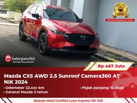 [ GARANSI 5TH ] Mazda CX-5 CX5 CX 5 AWD 2.5 AT Merah 2024/2025