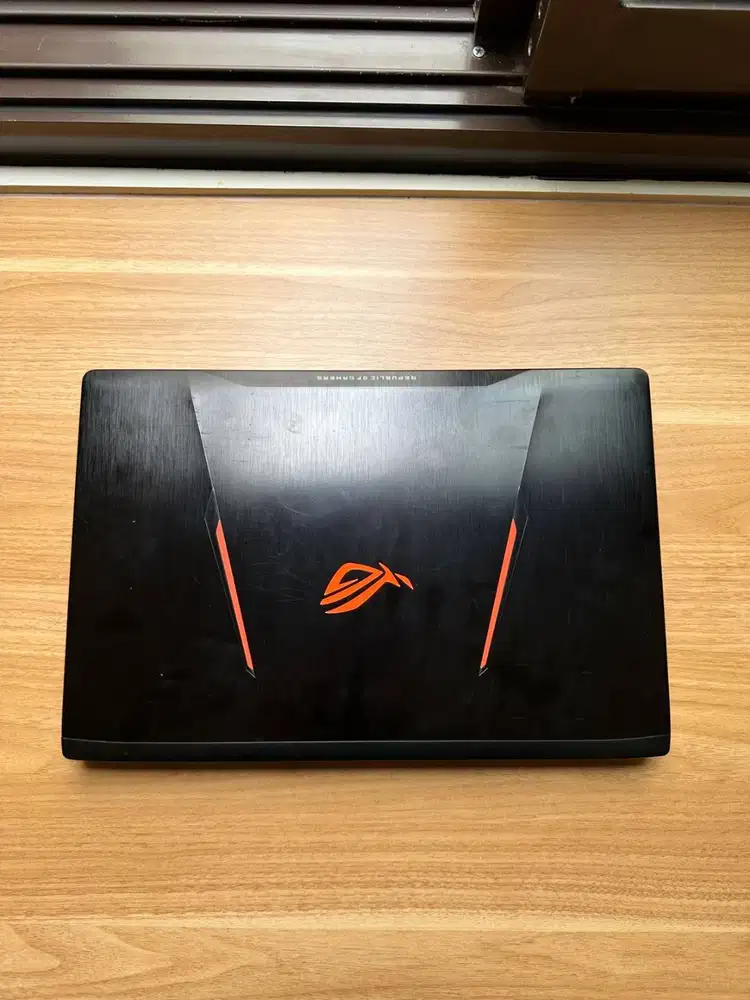 Laptop Asus ROG GL553VD bagus pemakaian pribadi i7 16GB 1TB + 256 SSD