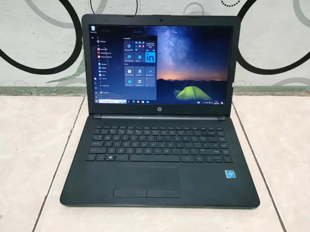 Laptop HP 14-bs745tu -CELERON -HDD 1tera -RAM 4GB -Normal Siap Pakai