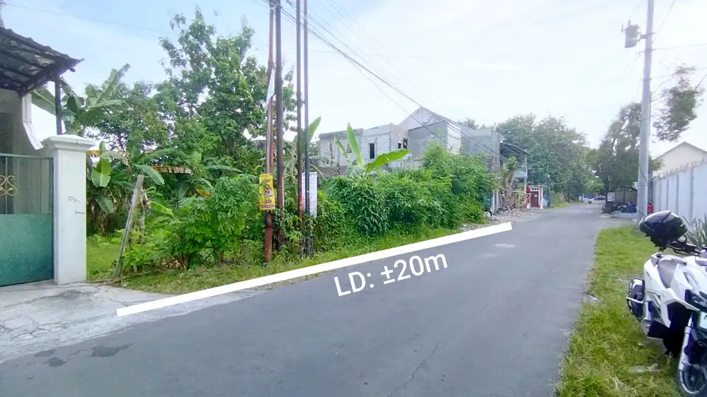 Tanah luas Disewakan SHM 2400m² Lokasi Strategis dekat Bandara Solo