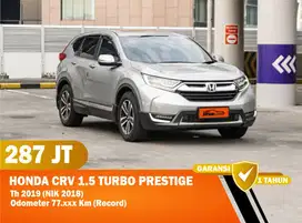 HONDA CRV 1.5 TURBO PRESTIGE METIC 2018