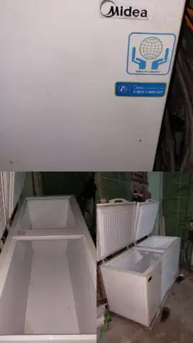 dijual freezer bekas kualitas bagus